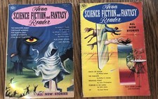 AVON Science Fiction and Fantasy Readers Jan & April 1953 Vintage segunda mano  Embacar hacia Mexico