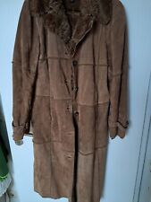 Vintage wildledermantel braun gebraucht kaufen  Freudenstadt