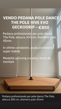 Pedana pole dance usato  Genova