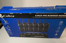 Usado, Cobra PX655-BCH6 pacote com 6 rádios profissionais empresariais com base de carregamento - Preto comprar usado  Enviando para Brazil