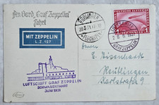 Zeppelinpost 1931 graf gebraucht kaufen  Friedrichshafen