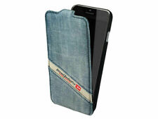 Capa flip elegante jeans oficial diesel para Apple iPhone 6 6s 7 8 - Índigo comprar usado  Enviando para Brazil