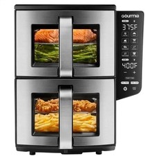 Forno Gourmia GAF1190 11Qt cesta dupla fritadeira a ar 1700W tela sensível ao toque NOVO comprar usado  Enviando para Brazil