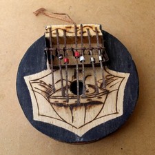 Sanza ronde kalimba d'occasion  Pézenas