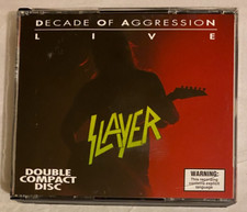 CD ao vivo Slayer – Decade Of Aggression x 2 1991, usado comprar usado  Enviando para Brazil