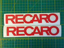 Recaro stickers corsa for sale  KINGSWINFORD