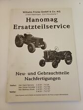 Ersatzteilkatalog hanomag gebraucht kaufen  Bergkirchen