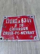 Plaque metal d'occasion  Puy-Guillaume