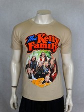 Vintage The Kelly Family T-shirt Koszulka Ekran Gwiazdy Fruit Of The Loom S Small, używany na sprzedaż  PL