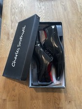 Mens shiny black for sale  PRESTON