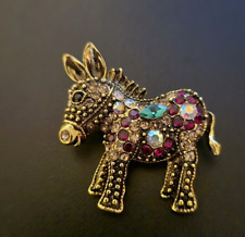 Donkey brooch silver for sale  GRAVESEND