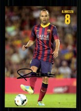 Andres iniesta autogrammkarte gebraucht kaufen  Bad Neustadt a.d.Saale