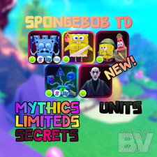 Bob Esponja Tower Defence ✨Novas Unidades | 🧽 SBTD Unidades Secretas e Míticas Rápidas e Baratas comprar usado  Enviando para Brazil