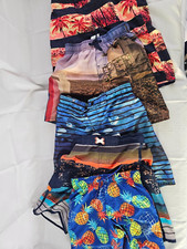 TRAJES DE BANHO MENINOS tamanho M lote 5 shorts de prancha por Jachs, Old Navy, Wonder Nation, usado comprar usado  Enviando para Brazil
