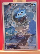 Usado, Mantyke 189/182 Paradox Rift ilustração arte completa cartão holográfico Pokemon * Novo * comprar usado  Enviando para Brazil