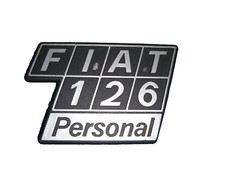 Emblem / Badge Heckklappe Trunk Fiat 126 Personal  comprar usado  Enviando para Brazil