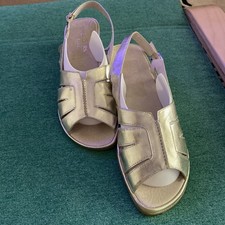 Ladies gold leather for sale  BARNSLEY