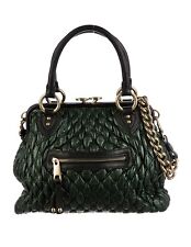 Bolsa Marc Jacobs Stam clássica acolchoada satchel bolsa de ombro verde beijo trava, usado comprar usado  Enviando para Brazil