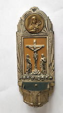 Ancien bénitier métal d'occasion  Plaisir