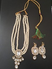 Pearl jewellery set for sale  LEICESTER