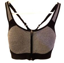 Sutiã esportivo Champion Power Shape Max com zíper frontal-S, preto/cinza comprar usado  Enviando para Brazil