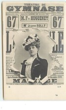 Affiche crevée mlle d'occasion  Igny