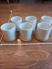 White ceramic planter for sale  La Grange