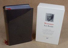Pleiade montaigne essais d'occasion  Beaurieux
