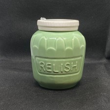 Ceramic relish jar for sale  Crosbyton