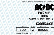 Places concert acdc d'occasion  Le Palais-sur-Vienne