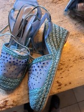 Russel bromley turquoise for sale  NEWPORT