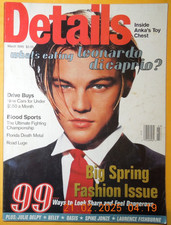 LEONARDO DICAPRIO details march 1995 MADONNA shamrock GRACIE JUJITSU Marilyn man comprar usado  Enviando para Brazil