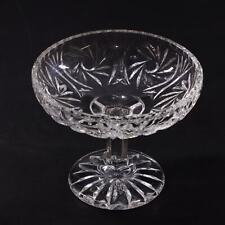 Footed crystal glass for sale  Nashua