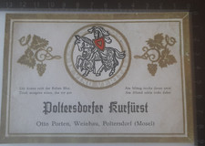 Wein etikett poltersdorfer gebraucht kaufen  Hollenstedt