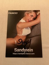 Sandylein autogrammkarte fancc gebraucht kaufen  Auerbach/Vogtl.