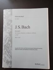 Partition bach concerto d'occasion  Milly-sur-Thérain