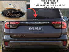 Logotipo emblema emblema porta traseira genuíno em PRETO PARA FORD EVEREST NEXT-GEN 2022-25 comprar usado  Enviando para Brazil