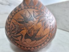 Scrimshaw gourd for sale  MORECAMBE