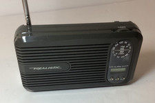 REALISTA VINTAGE DESPERTADOR LCD RÁDIO AM/FM COM TOMADA DE FONE DE OUVIDO TESTADO EX COND! comprar usado  Enviando para Brazil