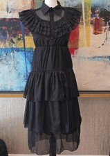 Sheer black ruffle for sale  Katy