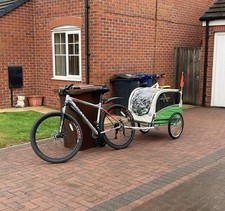 Dog bike trailer for sale  PRESTON