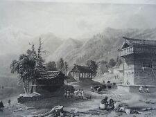 C1858 antique print for sale  UK