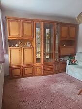 Schrankwand wohnzimmer kirschb gebraucht kaufen  Biesenthal