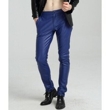 leather blue mens pants for sale leather blue mens pants for sale Brooklyn
