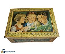Antike blechdose weihnachtsmot gebraucht kaufen  Miltach