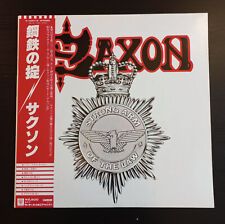 SAXON Strong Arm Of The Law 1980 JAPAN LP OBI Judas Priest IRON MAIDEN NWOBHM comprar usado  Enviando para Brazil