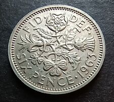 1963 sixpence queen for sale  NAIRN