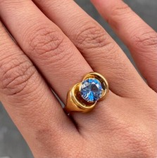 Belle bague jaune d'occasion  Paris XII