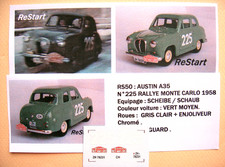 RS050 AUSTIN A35 n°225 Rallye Monte Carlo 1958 decal ReStart 1/43 Vanguard comprar usado RS050 AUSTIN A35 n°225 Rallye Monte Carlo 1958 decal ReStart 1/43 Vanguard comprar usado  Enviando para Brazil