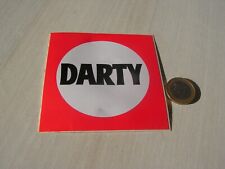 Autocollant publicite darty d'occasion  Gréoux-les-Bains